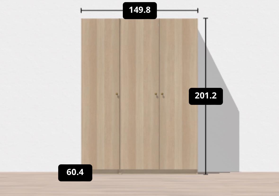 Samling af IKEA Pax Skab 