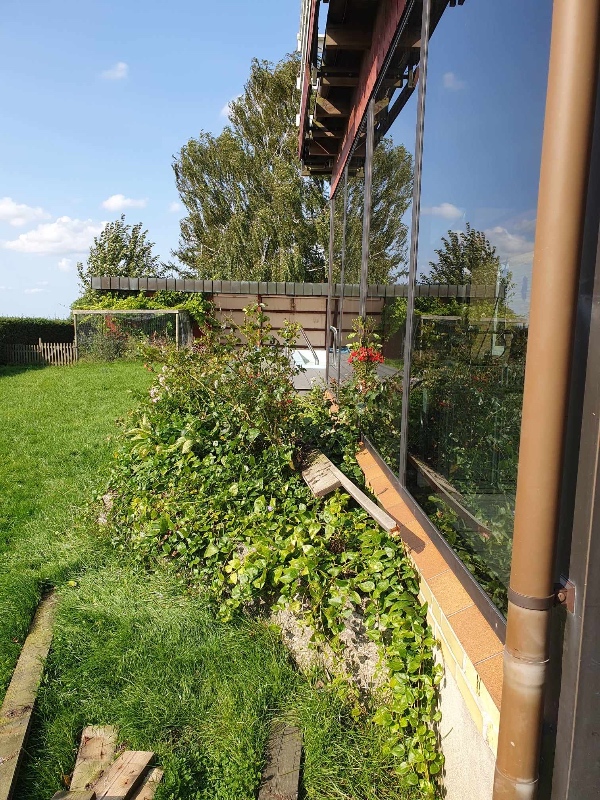 Fjernelse af 2 højbede