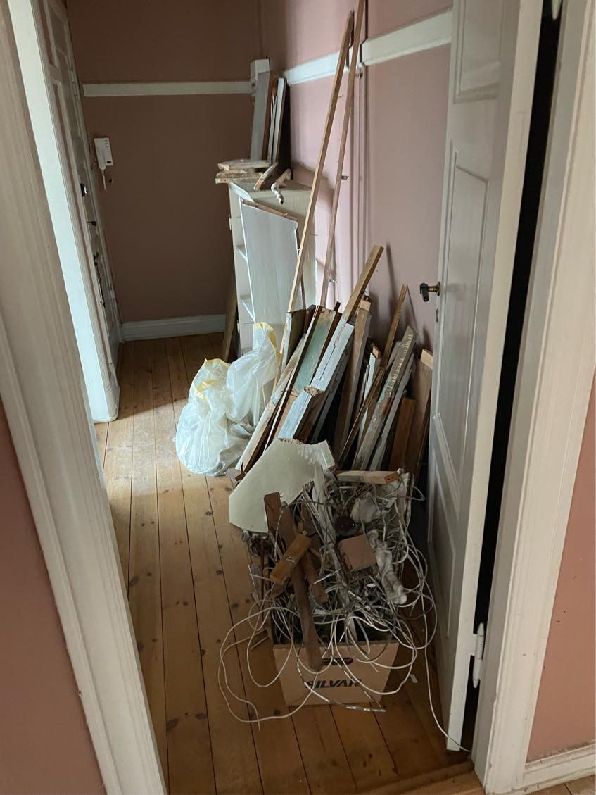 Borskaffelse af byggeaffald