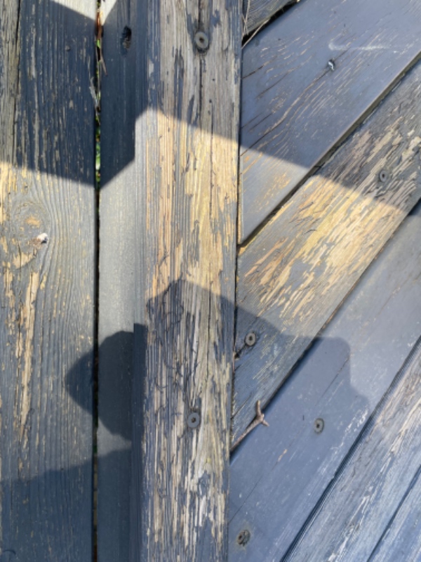 Slibning af træterrasse