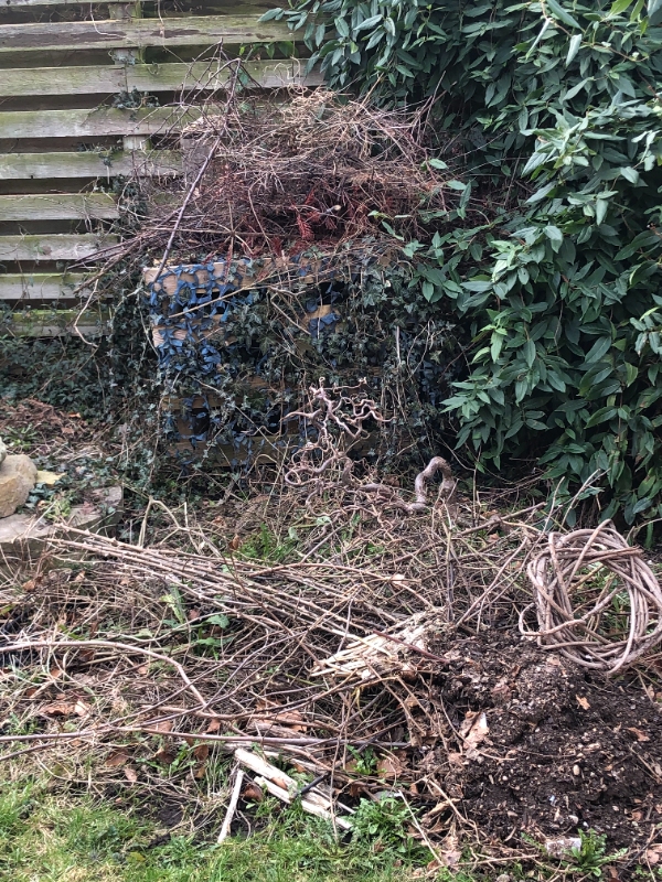 Bortkørsel fra skur og lidt have