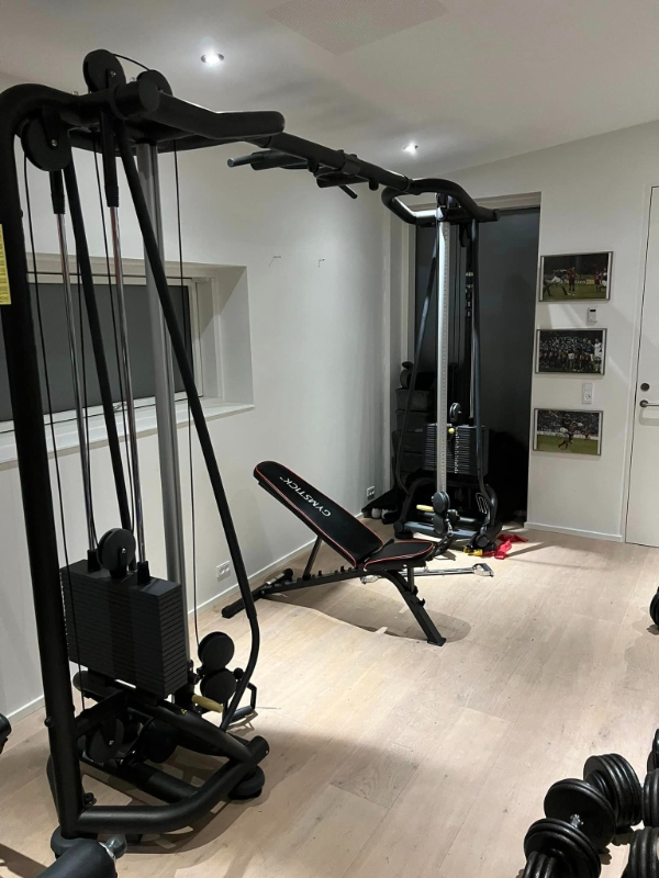 Afhentning af fitness udstyr