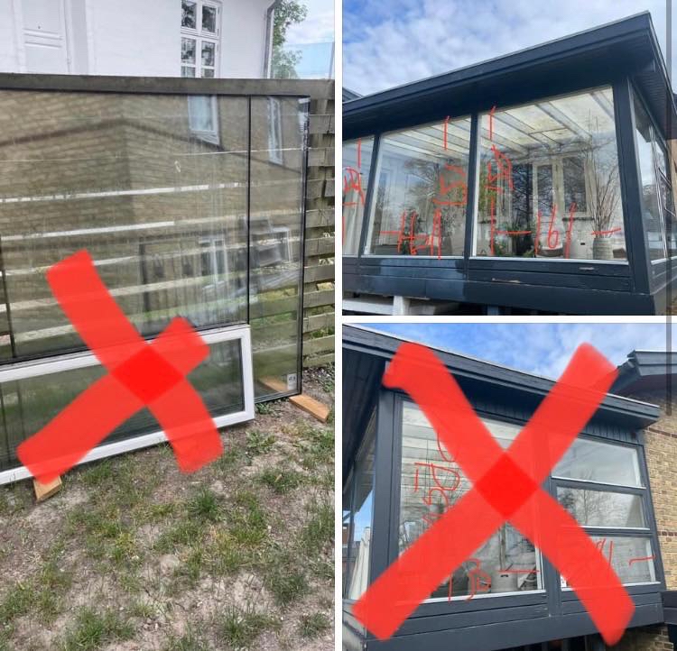 Kørsel af tre vinduer