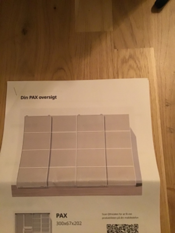 Samle IKEA garderobeskab