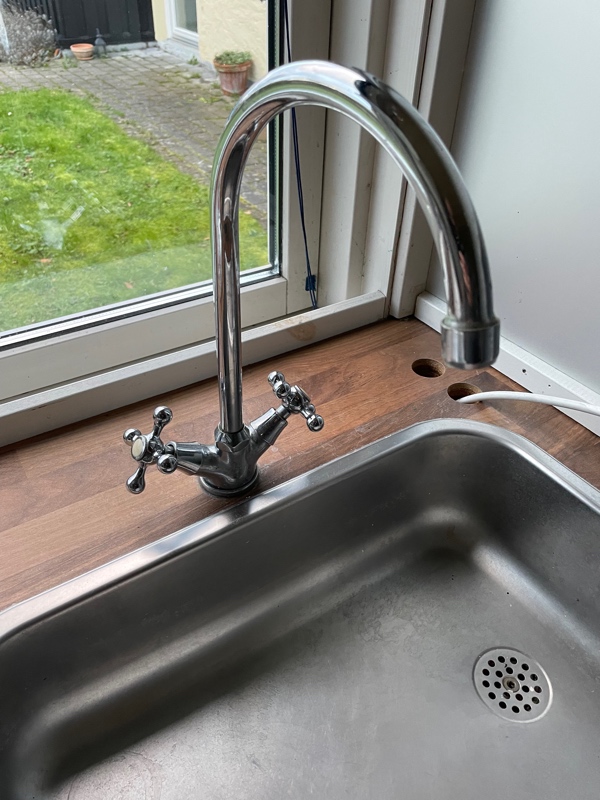 Udskiftning af køkkenarmatur