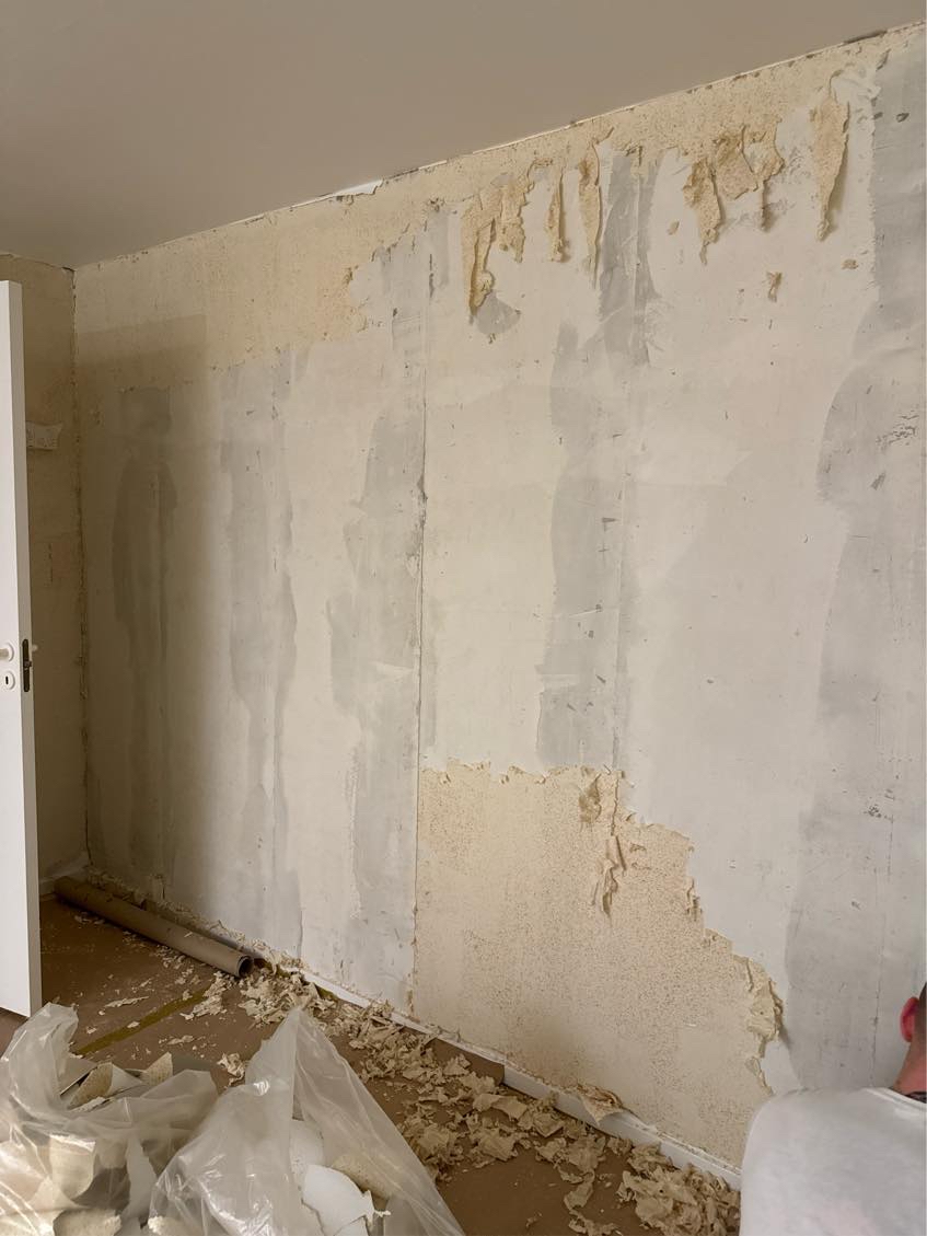 Spartling og påsætning af filt