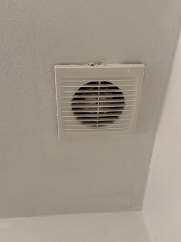 Udskiftning af badeværelse ventilator