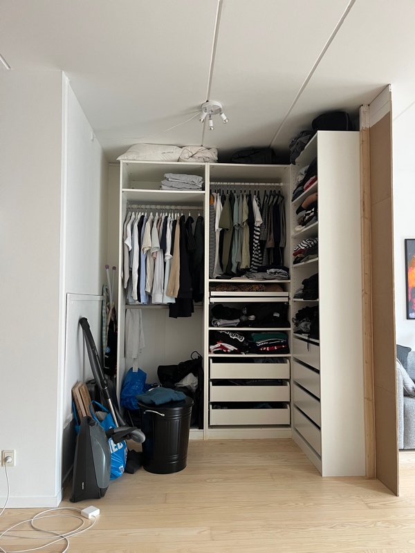 Opsætning af gipsvæg med dør