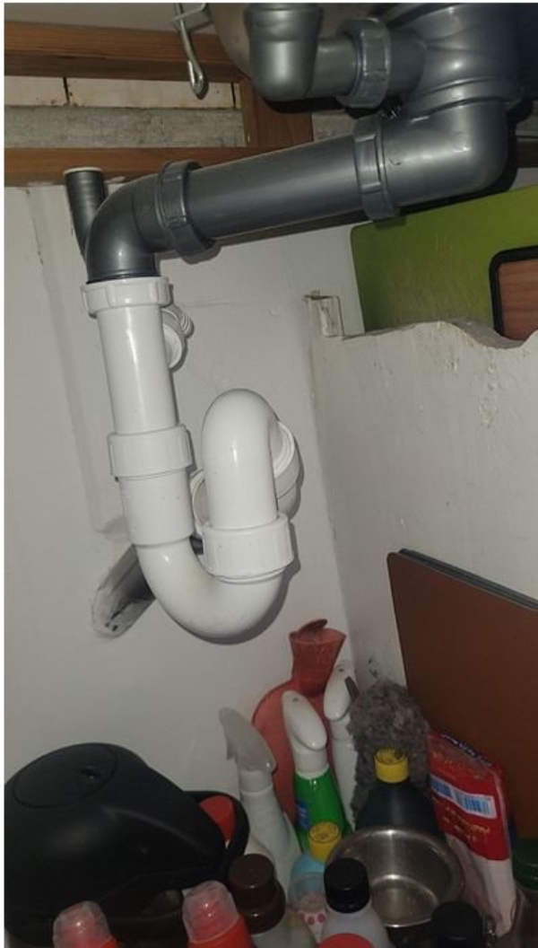 Installation opvaskemaskine (fjerne skab, EL og VVS)
