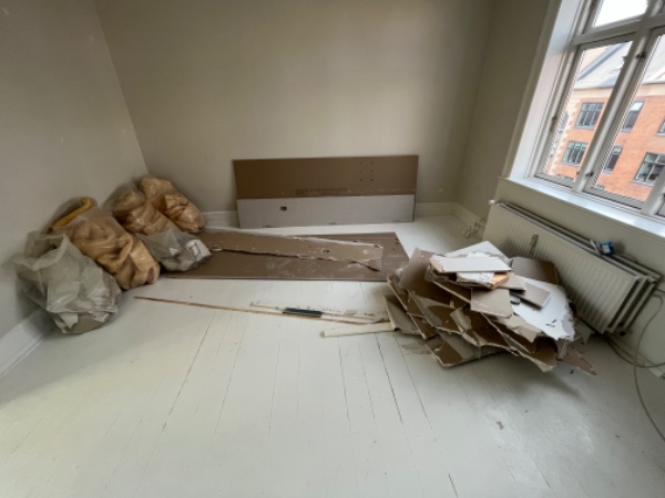 Afskaffelse af byggeaffald