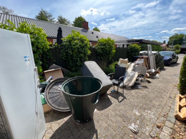 Afhentning af blandet affald