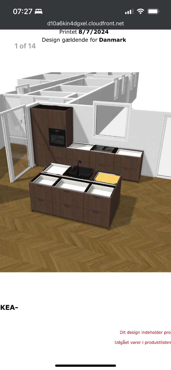 Opsætning af Ikea-køkken & bryggers