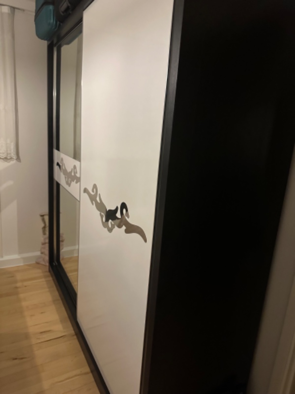 Garderobeskab skal pilles ned og nyt skal sættes op