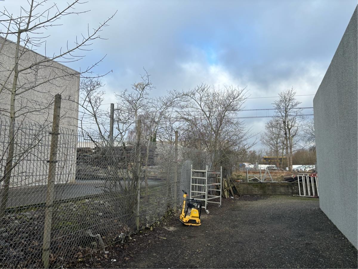 Hæk klipning top kapning fjern affald