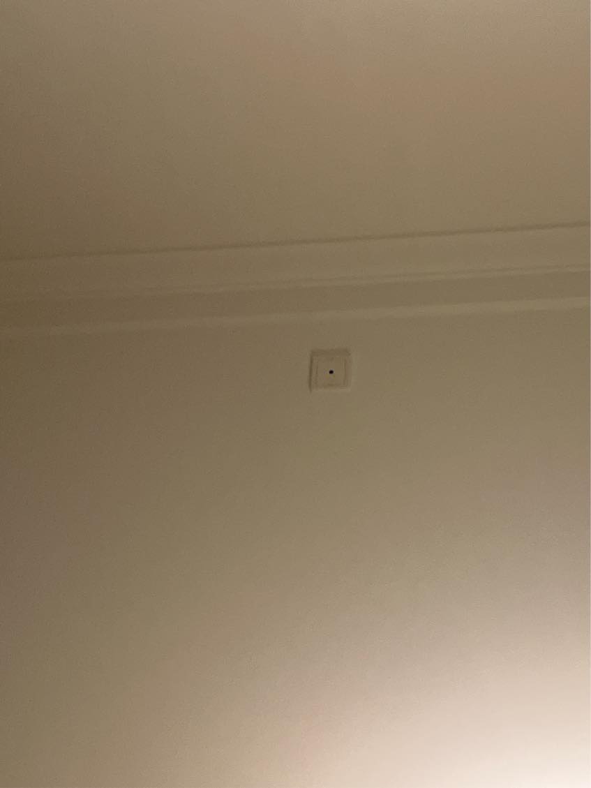 Hænge og installering af lampe