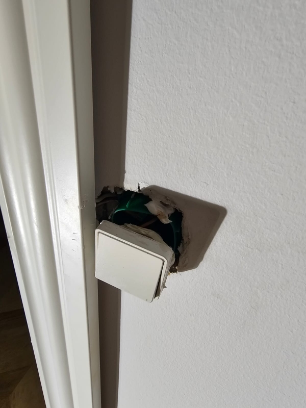 Fyldning før tømrerarbejde