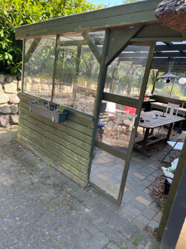 Nedrivning af fritstående udestue