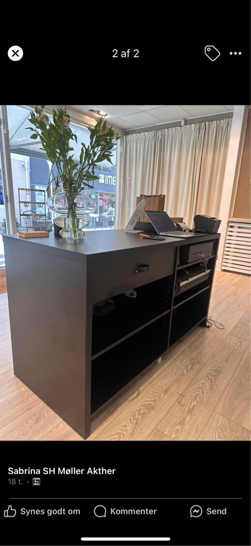 Hente/fragte frisørinventar