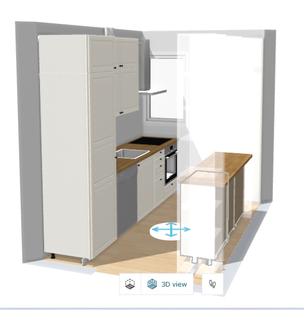 Samling af IKEA Metod køkkenmoduler