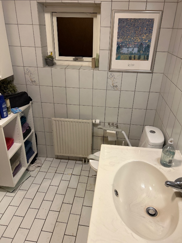 Grundig rengøring af trængende badeværelse og køkken