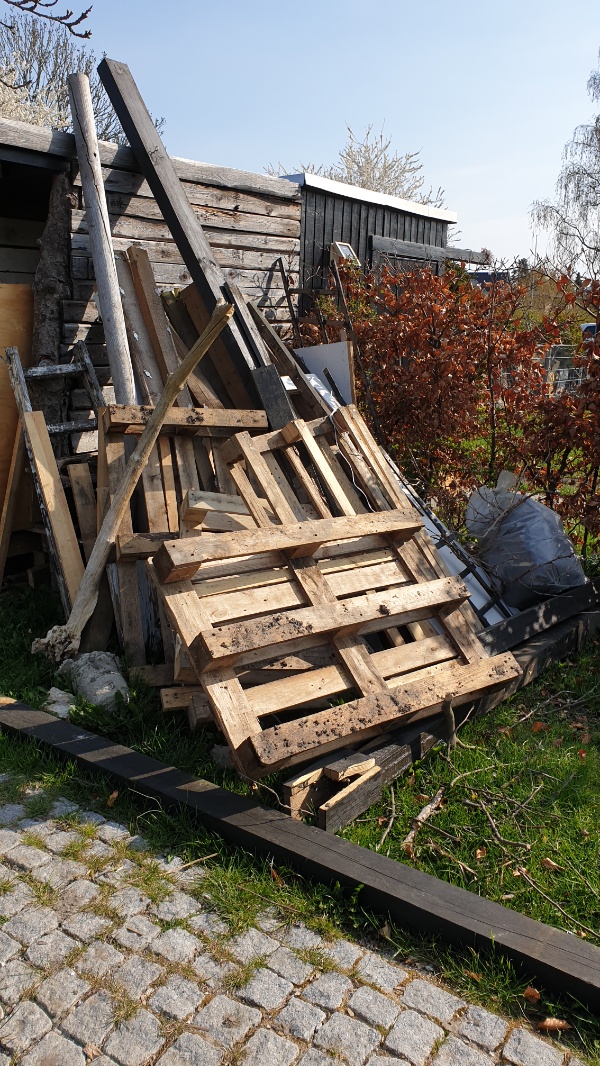 Afhentning af byggeaffald 