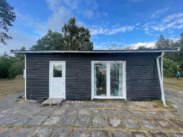 Udskiftning af træfacade på gammelt sommerhus