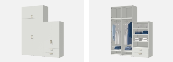 Montering af IKEA skab (Platsa)