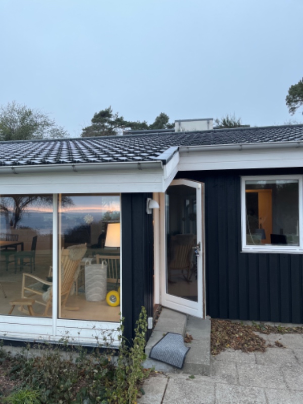 Montering af brændeovn og skorsten