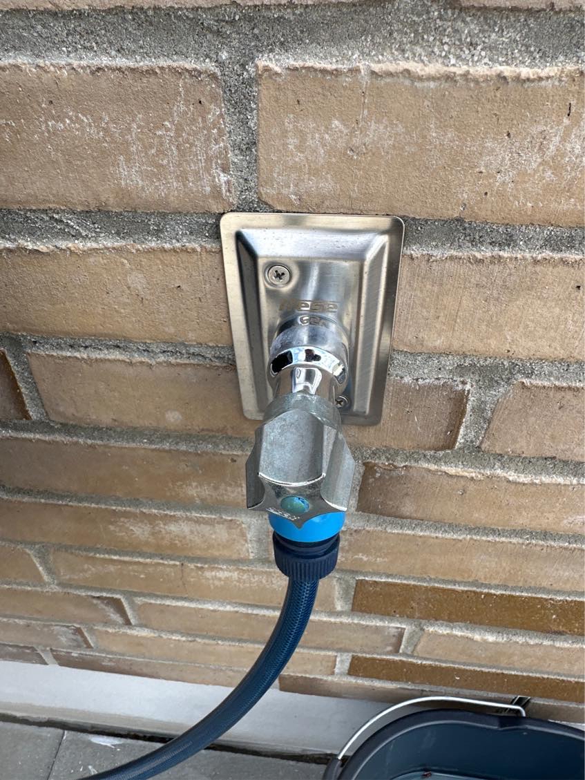 Udskiftning af udvendig vandhane
