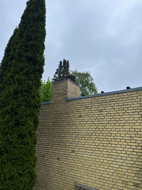 Omfugning af skorsten