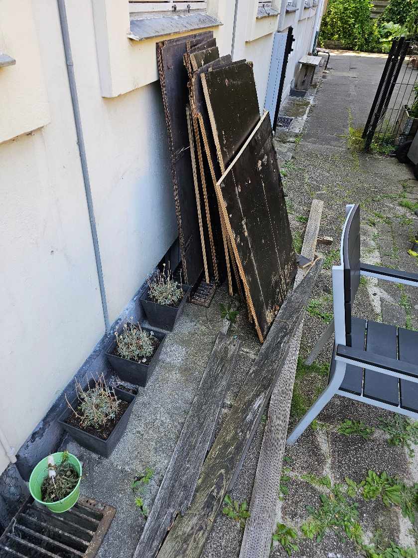 Bortskaffelse af trapeztag og plader