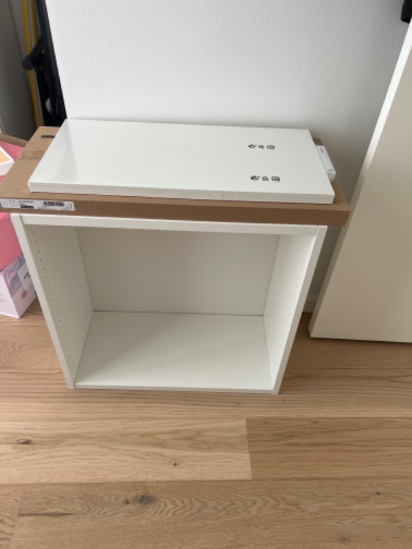 Montering af skab i bryggers