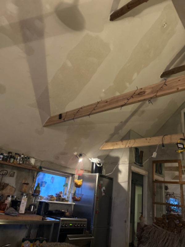 Malet loft op til kip