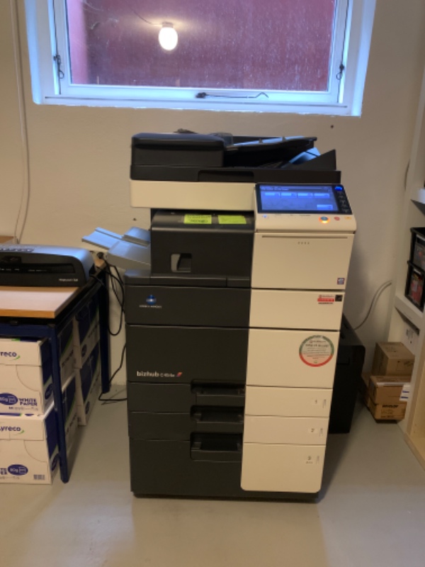 Flyttet en kopimaskine