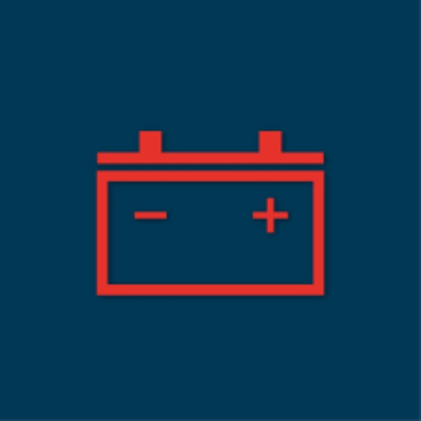 batteri-ikon lyser i bilen, tjek hvorfor + hjulskift