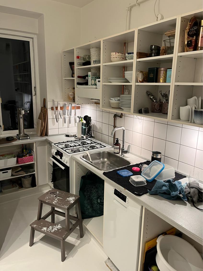 Montering af køkkenlåger
