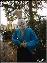 Kostume: kaninhoved der ligner Usagi Yojimbo