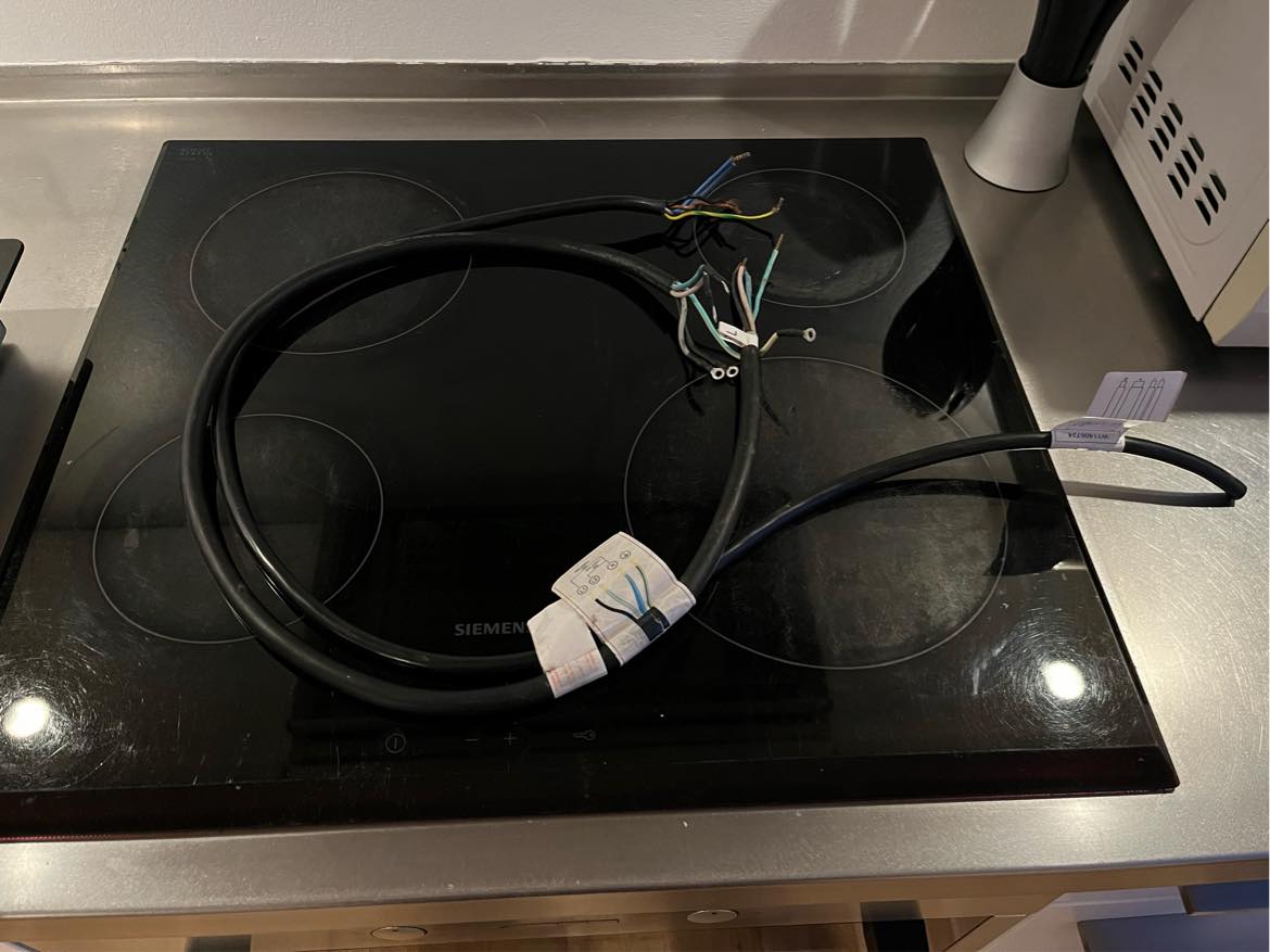 Udskift af indbygningskogeplade til induktion