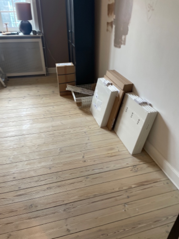 Samle IKEA klædeskab (7 låger)