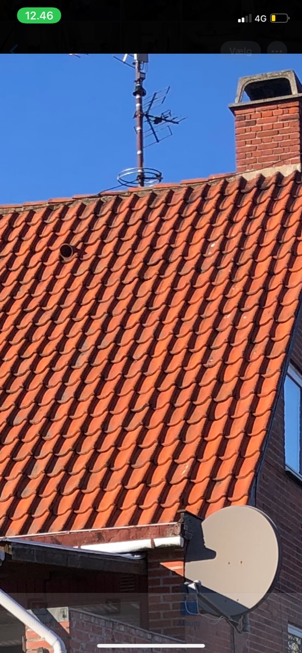 Fjernet antenne og bygget op bagefter