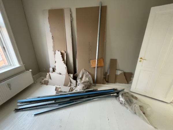 Afskaffelse af byggeaffald