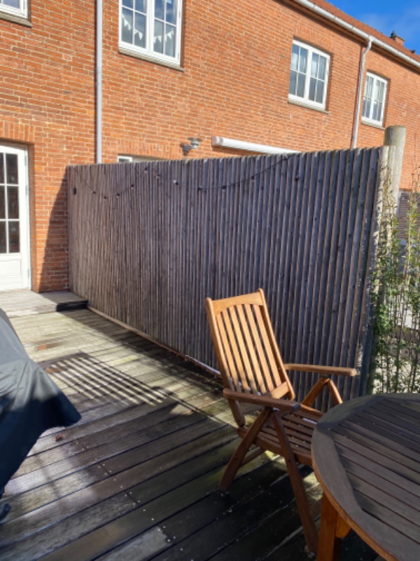 Algerens: Hegn + terrasse