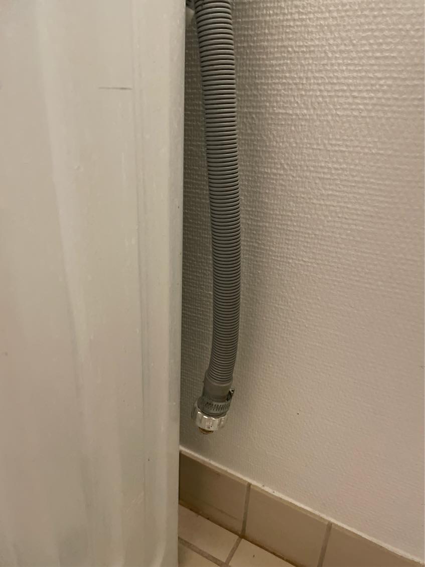 Tilslutning af vaskemaskine