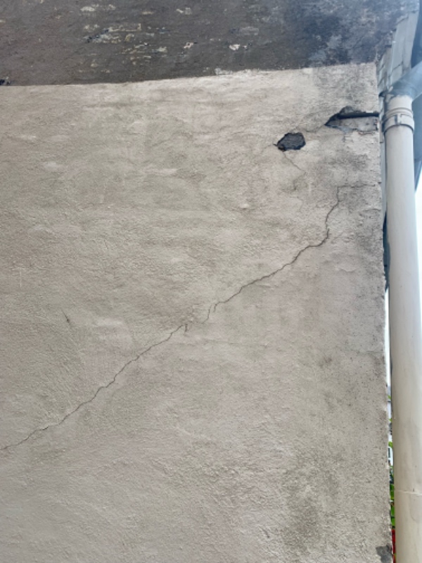 Reparation af ydermur