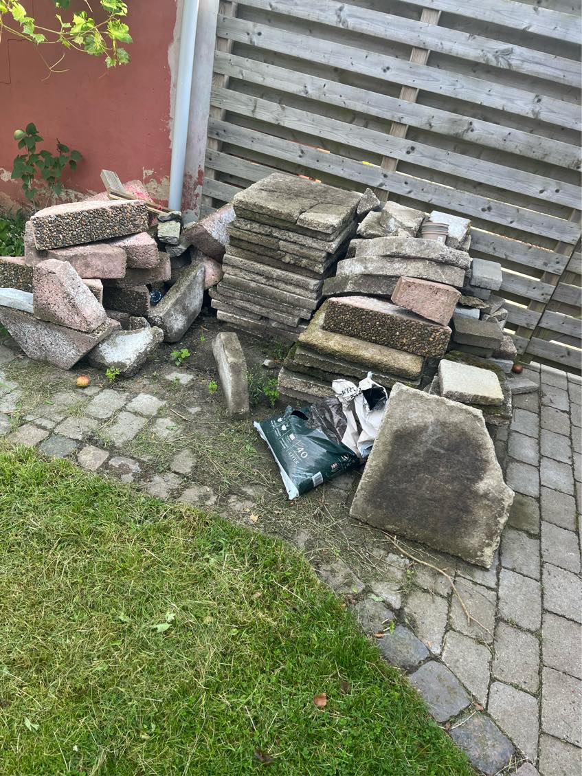 Bortskaffelse af fliser