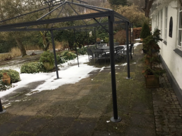 Fjernelse af terrassefliser