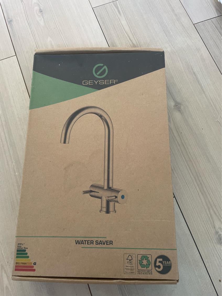 Udskifte blandingsbatteri samt skifte ventil