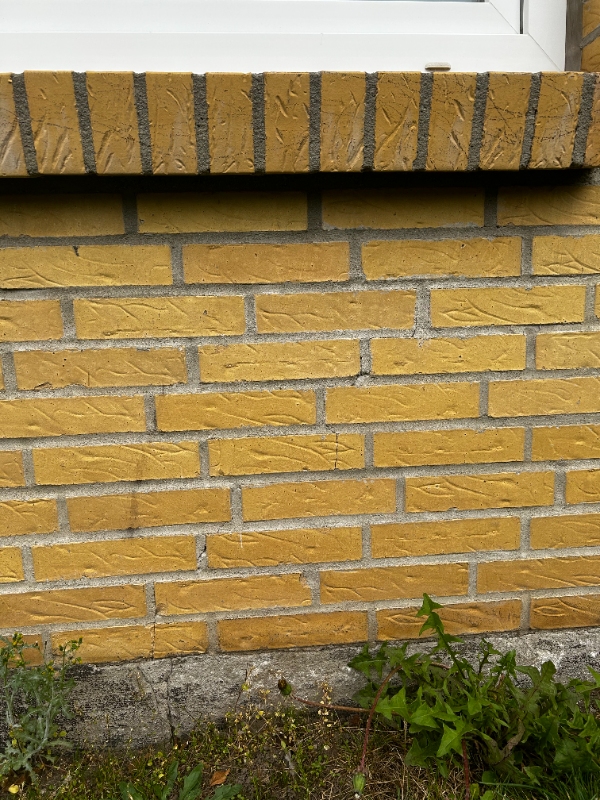 Murerarbejde - afskalninger, reparation