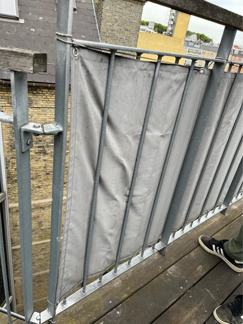 Rensning af tagterrasse Nørrebro