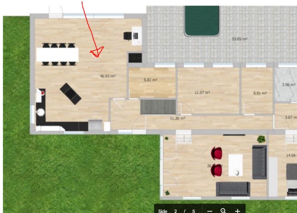 Sætte gipsplader op i køkken-alrum